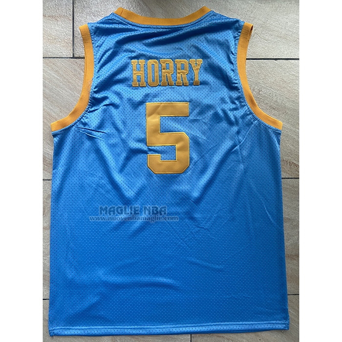 Maglia
 Robert Horry NO 5 Los Angeles Lakers Mitchell & Ness 2001-02 Blu
